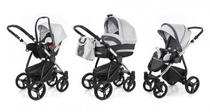 Коляска 3 в 1 Esspero Newborn Lux (шасси Chrome)
