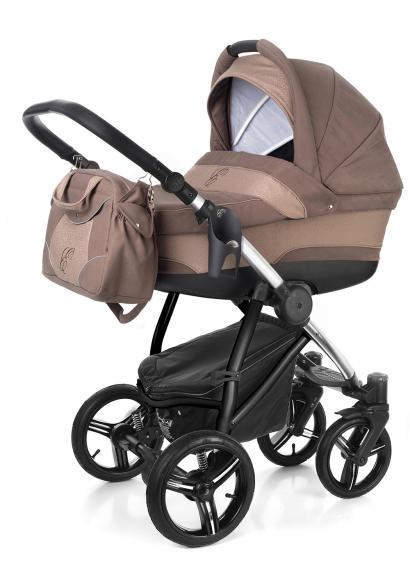 Коляска для новорожденных Esspero Newborn Lux (шасси Chrome)
