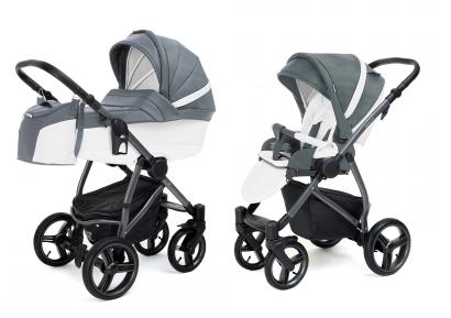 Коляска 2 в 1 Esspero Grand Newborn Lux (шасси Graphite)