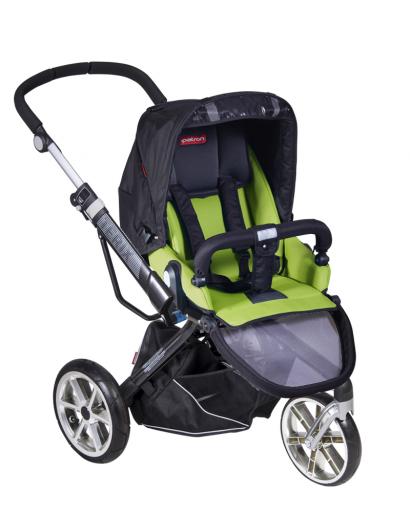 Прогулочная коляска Patron Triton 3B (черная рама)