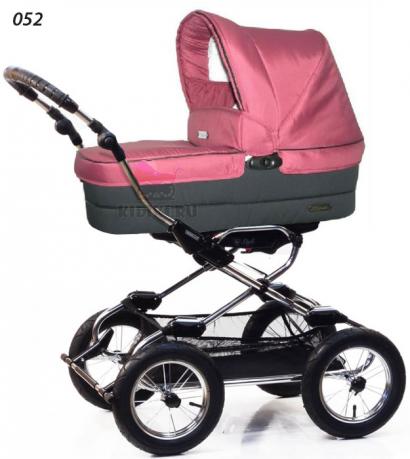 Детская коляска для новорожденных Bebecar Style At Chrome Tendence