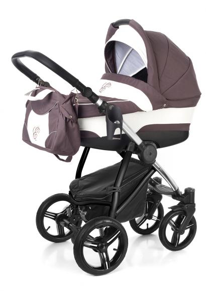Коляска для новорожденных Esspero Newborn Lux (шасси Chrome)