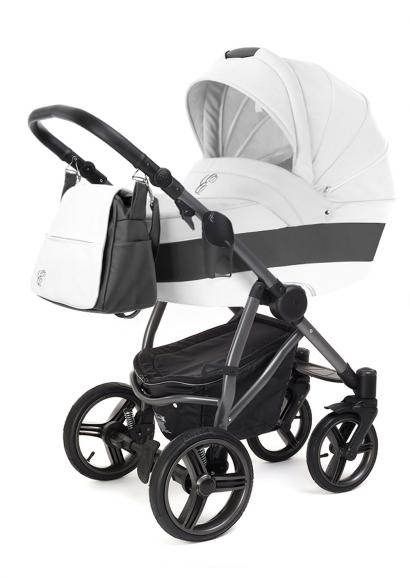 Коляска для новорожденных Esspero Grand Newborn Lux (шасси Graphite)