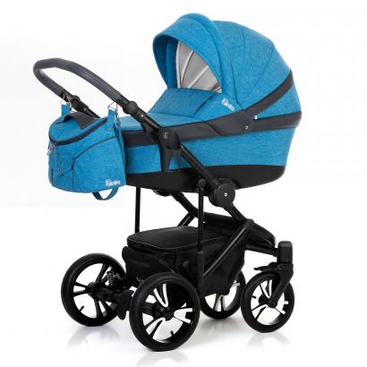 Коляска для новорожденных Esspero Denim (шасси Magic Pro Black)