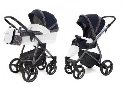 Коляска 2 в 1 Esspero Grand Newborn Lux (шасси Graphite)