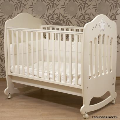 Кроватка Bambolina Star 125x65
