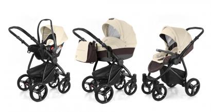 Коляска 3 в 1 Esspero Grand Newborn Lux (шасси Black)