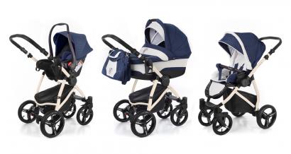Коляска 3 в 1 Esspero Newborn Lux (шасси Beige)