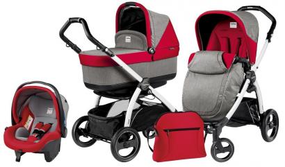 Коляска 3 в 1 Peg Perego Book S Pop Up Set Modular (шасси Jet)