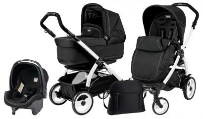 Коляска 3 в 1 Peg Perego Book 51 Pop Up Set Modular (шасси White/Black)