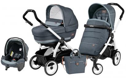 Коляска 3 в 1 Peg Perego Book 51 Elite Set Modular (шасси White/Black)