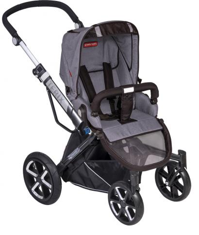 Прогулочная коляска Patron Triton 4B (черная рама)