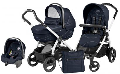 Коляска 3 в 1 Peg Perego Book 51 S XL Set Modular (шасси White/Black)