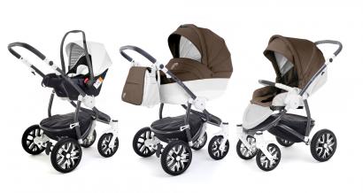 Коляска 3 в 1 Esspero Grand Discovery (шасси Graphite White)