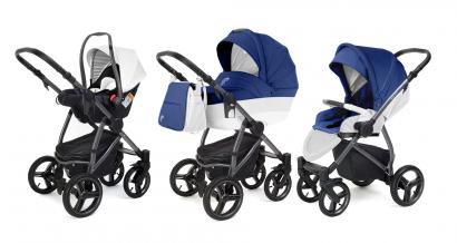 Коляска 3 в 1 Esspero Grand Newborn Lux (шасси Graphite)