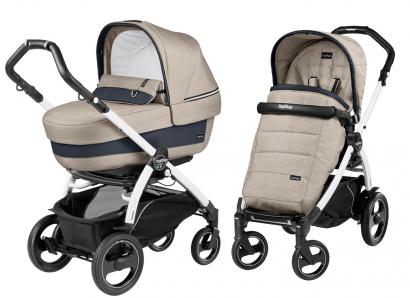 Коляска 2 в 1 Peg Perego Book 51 S Elite Modular (шасси White/Black)