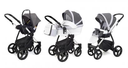 Коляска 3 в 1 Esspero Grand Newborn Lux (шасси Chrome)