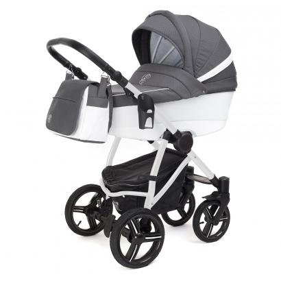 Коляска для новорожденных Esspero Grand Newborn Lux (шасси White)
