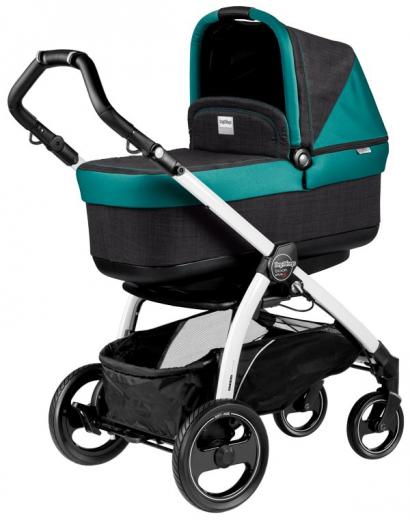 Коляска для новорожденных Peg Perego Book S Pop-Up (шасси White/Black)