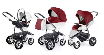 Коляска 3 в 1 Esspero Grand Discovery (шасси Graphite White)