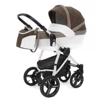 Коляска для новорожденных Esspero Grand Newborn Lux (шасси White)