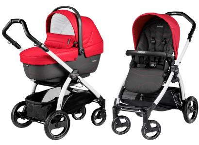 Коляска 2 в 1 Peg Perego Book S XL Modular (шасси White/Black)