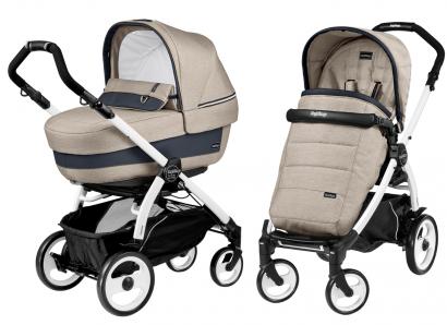 Коляска 2 в 1 Peg Perego Book 51 Elite Modular (шасси White/Black)