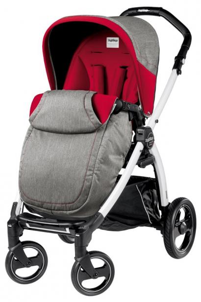 Прогулочная коляска Peg Perego Book S Pop Up Completo (шасси White/Black)