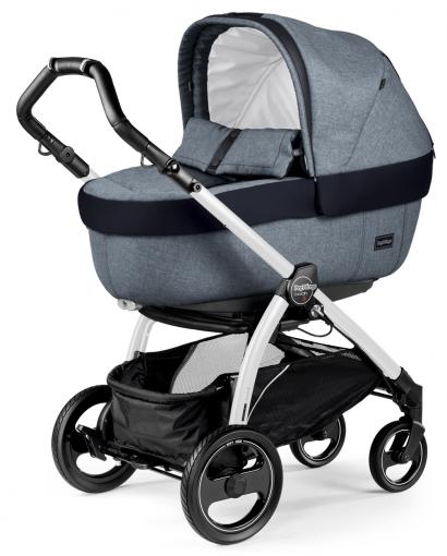 Коляска для новорожденных Peg Perego Book S Navetta Elite (шасси White/Black)