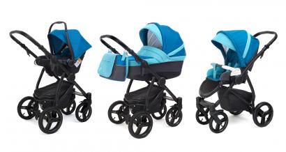 Коляска 3 в 1 Esspero Grand Newborn Lux (шасси Black)