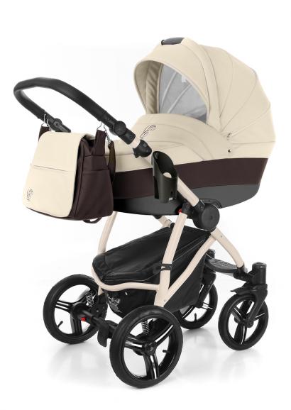 Коляска для новорожденных Esspero Grand Newborn Lux (шасси Beige)