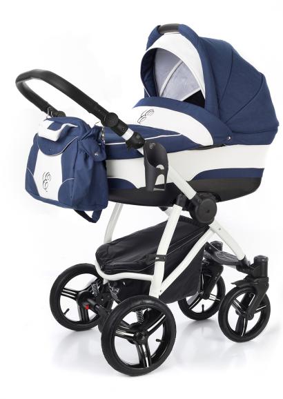 Коляска для новорожденных Esspero Newborn Lux (шасси White)