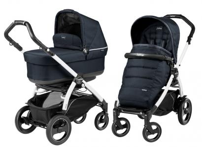 Коляска 2 в 1 Peg Perego Book 51 S Pop Up Modular (шасси White/Black)