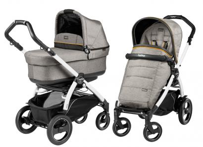 Коляска 2 в 1 Peg Perego Book 51 S Pop Up Modular (шасси White/Black)