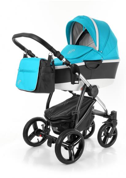 Коляска для новорожденных Esspero Newborn Lux Alu (шасси Chrome)