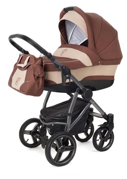Коляска для новорожденных Esspero Newborn Lux (шасси Graphite)