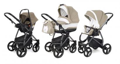Коляска 3 в 1 Esspero Newborn Lux (шасси Graphite)