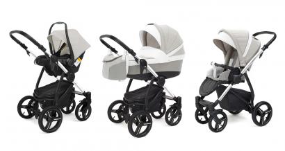 Коляска 3 в 1 Esspero Grand Newborn Lux (шасси Chrome)