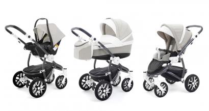 Коляска 3 в 1 Esspero Grand Discovery (шасси Graphite White)