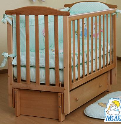 Кроватка Кубаньлесстрой Лютик АБ 15.3