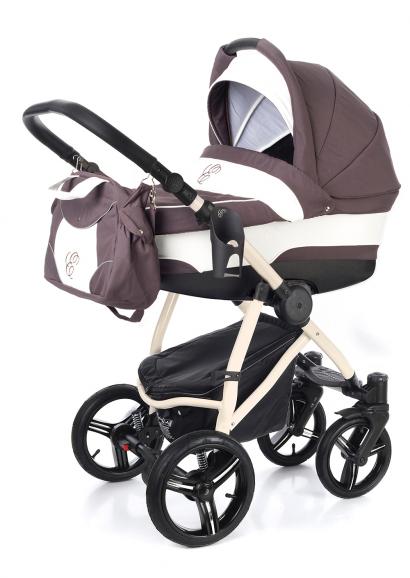 Коляска для новорожденных Esspero Newborn Lux (шасси Beige)