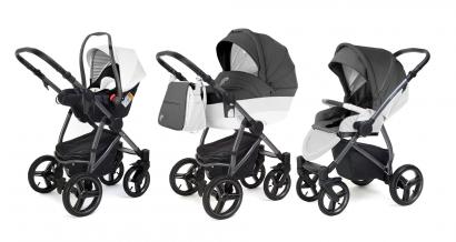 Коляска 3 в 1 Esspero Grand Newborn Lux (шасси Graphite)