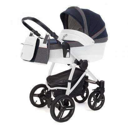 Коляска для новорожденных Esspero Grand Newborn Lux (шасси White)