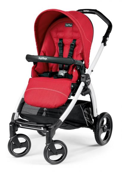 Прогулочная коляска Peg Perego Book S Pop Up Sportivo (шасси White/Black)