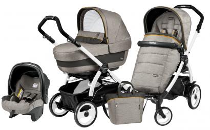 Коляска 3 в 1 Peg Perego Book 51 Elite Set Modular (шасси White/Black)