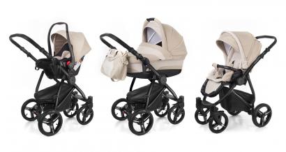 Коляска 3 в 1 Esspero Newborn Lux (шасси Black)