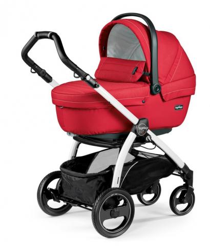Коляска для новорожденных Peg Perego Book S Navetta XL (шасси White/Black)