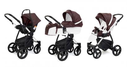 Коляска 3 в 1 Esspero Grand Newborn Lux (шасси Chrome)