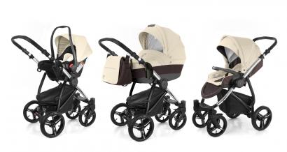 Коляска 3 в 1 Esspero Grand Newborn Lux (шасси Chrome)