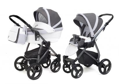 Коляска 2 в 1 Esspero Grand Newborn Lux (шасси Graphite)